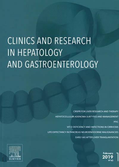 CLINICS AND RESEARCH IN HEPATOLOGY AND GASTROENTEROLOGY