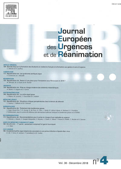 JEUR (Journal Européen des urgences et de Réanimation)