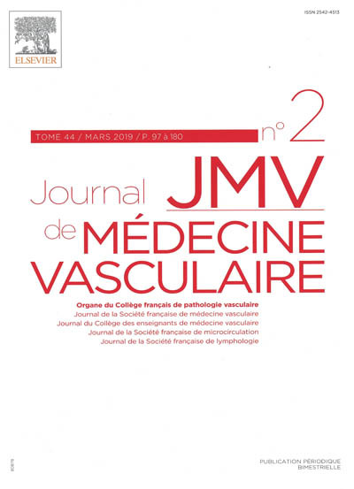 JOURNAL DE MEDECINE VASCULAIRE - JMV