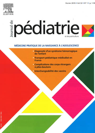 JOURNAL DE PEDIATRIE ET DE PUERICULTURE