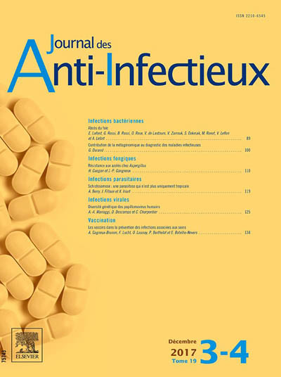 JOURNAL DES ANTI-INFECTIEUX