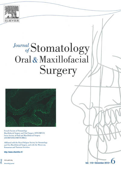 JOURNAL OF STOMATOLOGY ORAL & MAXILLOFACIAL SURGERY