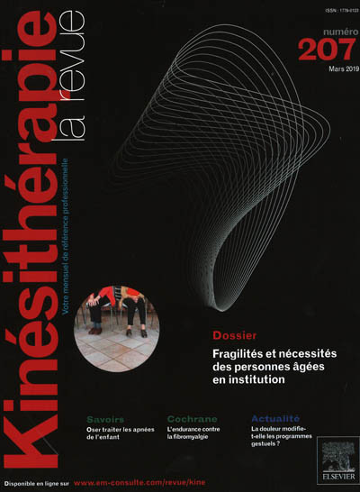 KINESITHERAPIE La Revue