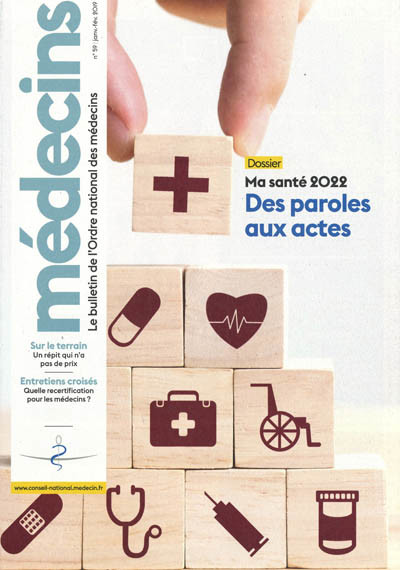 MEDECINS - Bulletin d'information de l'Ordre national des médecins