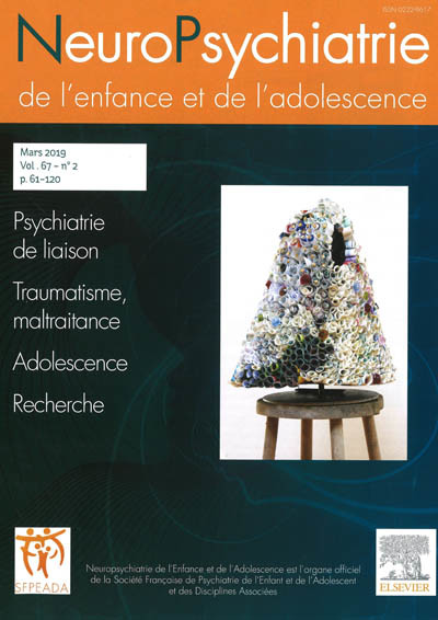 NEUROPSYCHIATRIE DE L'ENFANCE ET DE L'ADOLESCENCE