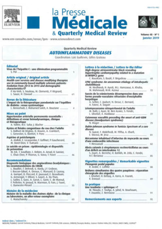 PRESSE MEDICALE & Quarterly Medical Review (LA)