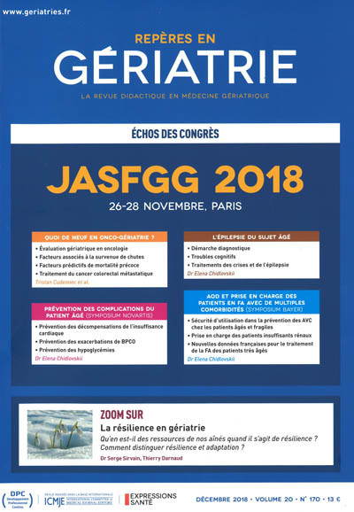REPERES EN GERIATRIE